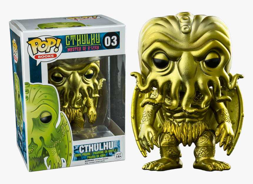 Gold Cthulhu Funko Pop, HD Png Download, Free Download