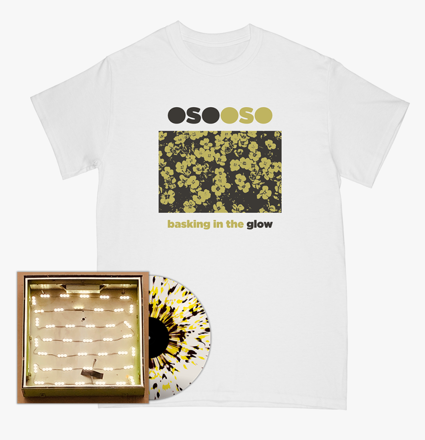 Shirt Vinyl Or Cd - Oso Oso Basking In The Glow, HD Png Download, Free Download