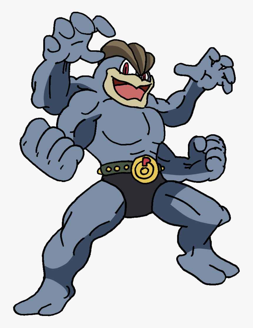 Machamp Pokemon Png, Transparent Png, Free Download