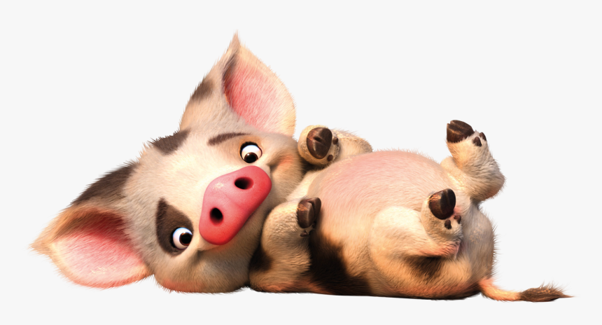 Свинки В 2019 Году / поросенок Пуа На Прозрачном Фоне - Pua Moana Wallpaper Iphone, HD Png Download, Free Download
