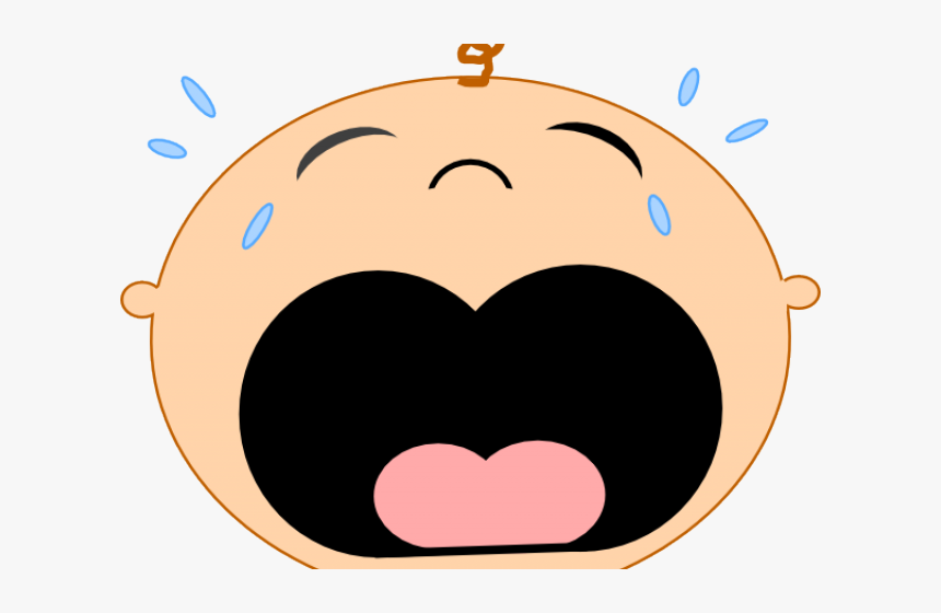 Baby Crying Clip Art, HD Png Download, Free Download