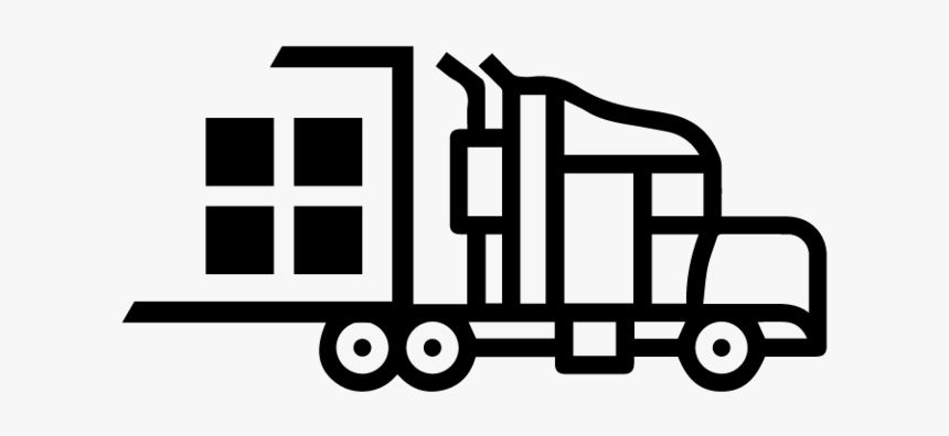 Warrior Icon Dry Van 01 - Icon Draw Frozen Freight, HD Png Download, Free Download