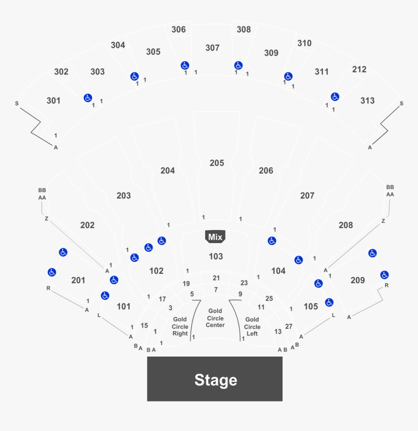 Fajarv Section 104 Zappos Theater Seating Chart