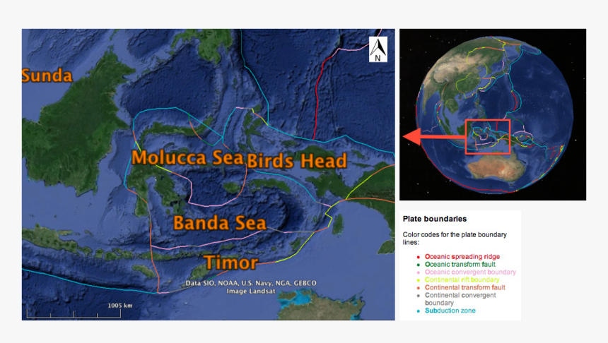 Picture - Molucca Sea Collision Zone, HD Png Download, Free Download