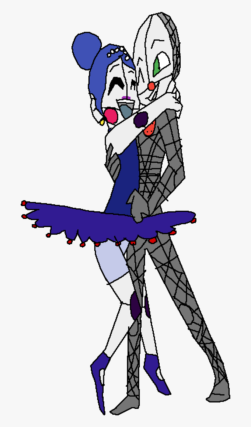 Ballora X Ennard , Png Download - Cartoon, Transparent Png, Free Download