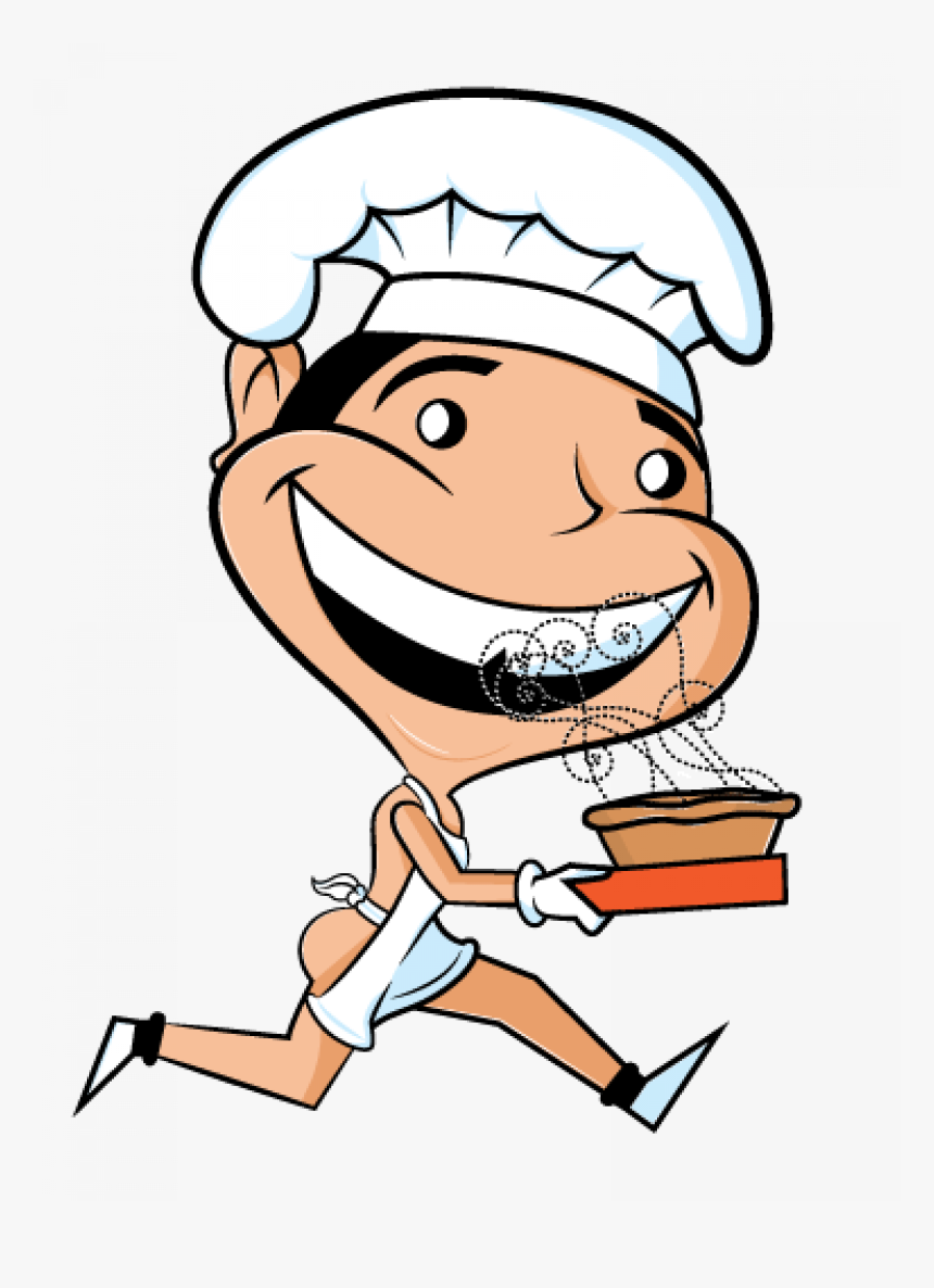 The Naked Baker - Naked Baker Cartoon, HD Png Download, Free Download