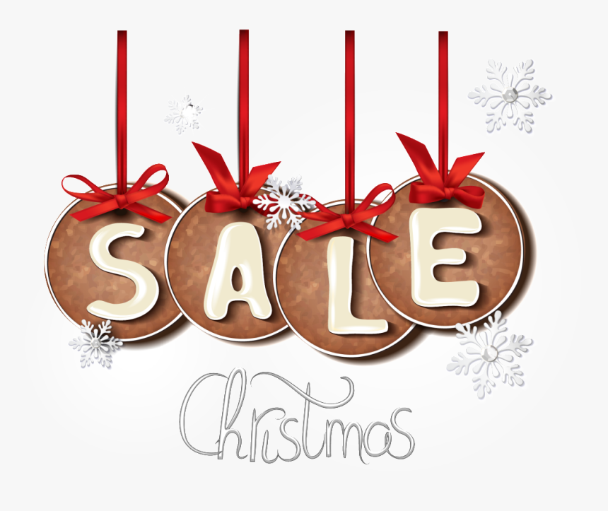 Winter Sale Christmas Png - Calligraphy, Transparent Png, Free Download