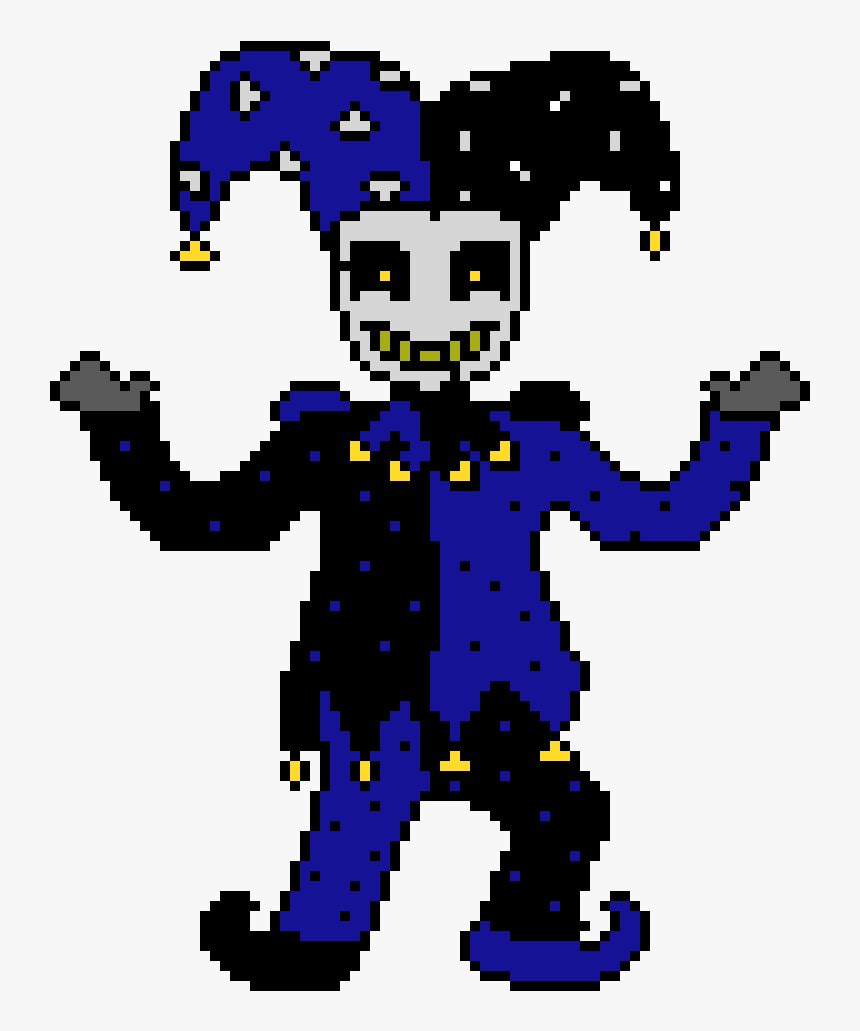 Jester Pixel Art, HD Png Download, Free Download