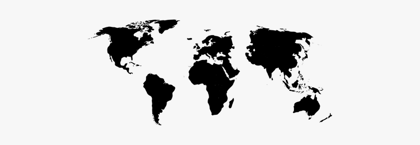 Global Map For Presentation, HD Png Download, Free Download