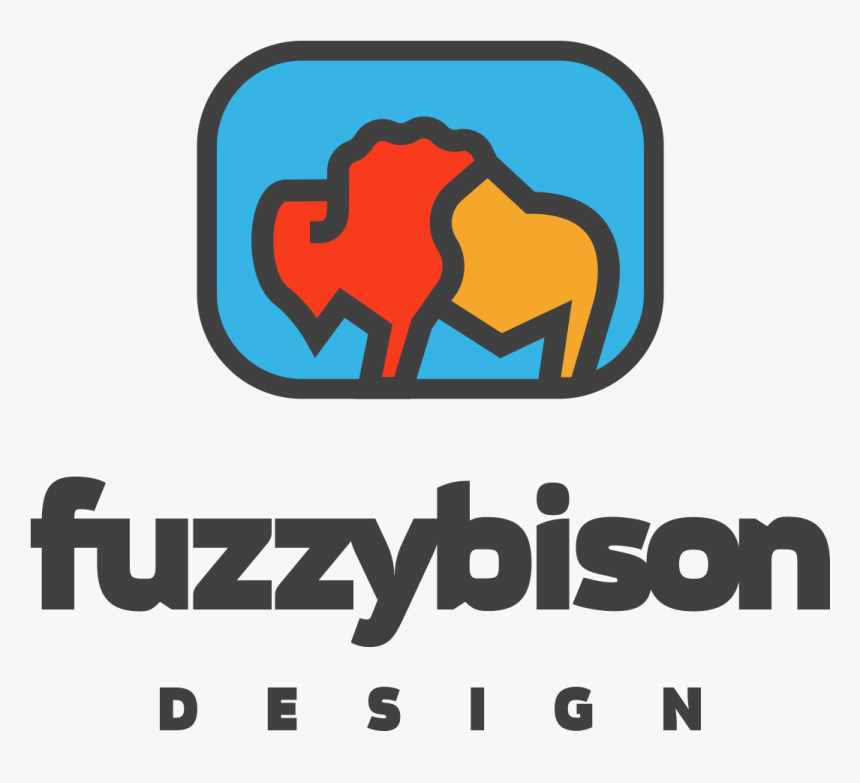 Fuzzy Bison Design - Indian Elephant, HD Png Download, Free Download