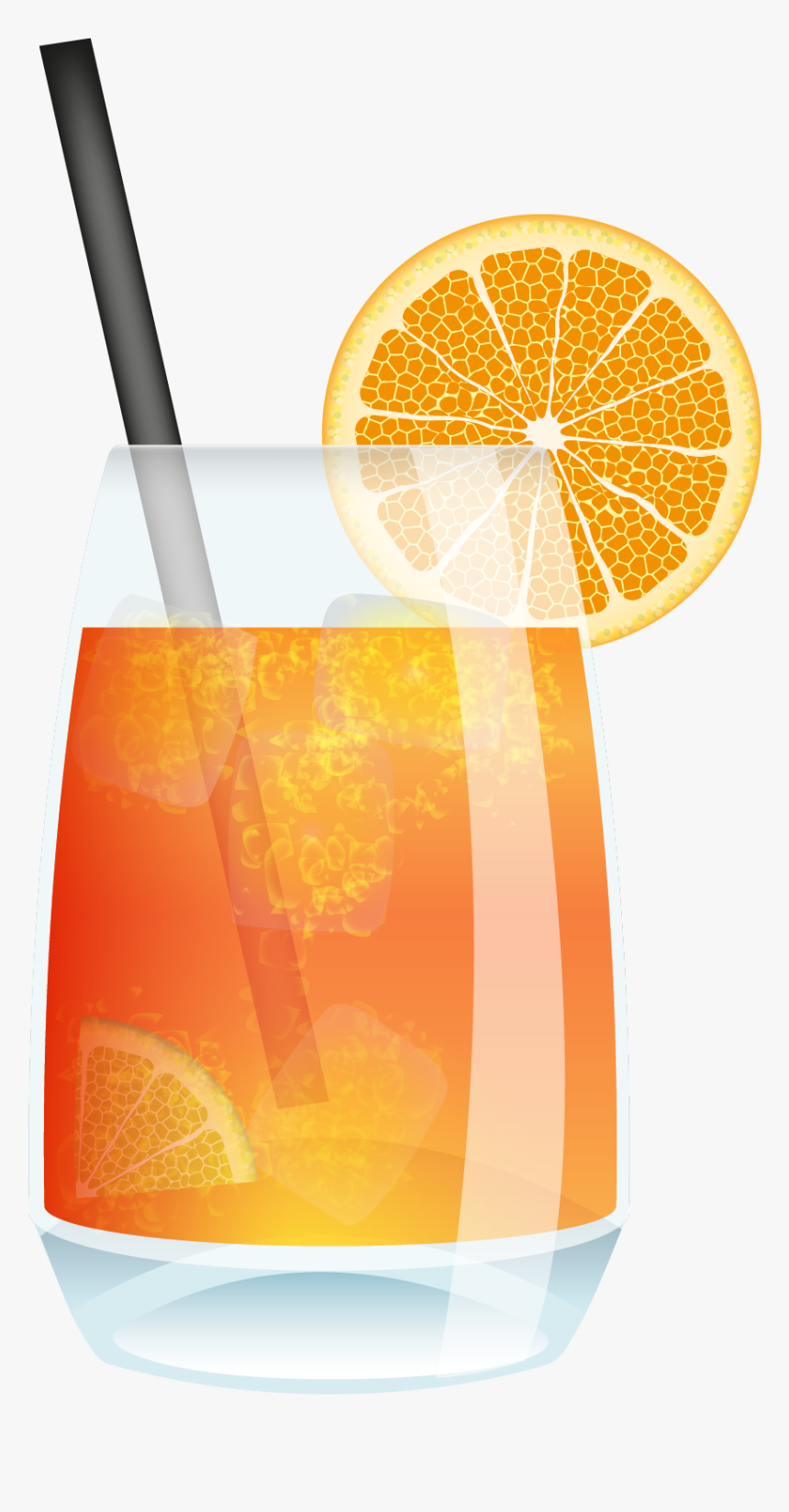 Orange Juice Fizzy Drinks Harvey Wallbanger Sea Breeze - Cartoon Picture Of Juice, HD Png Download, Free Download