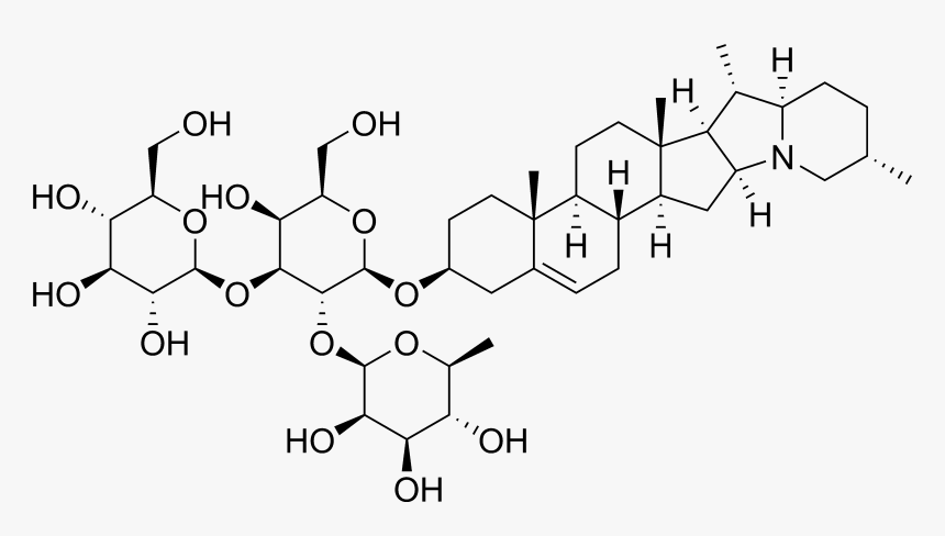 Solanine Chemical Structure Atropa Belladonna Chemical Structure Hd Png Download Kindpng