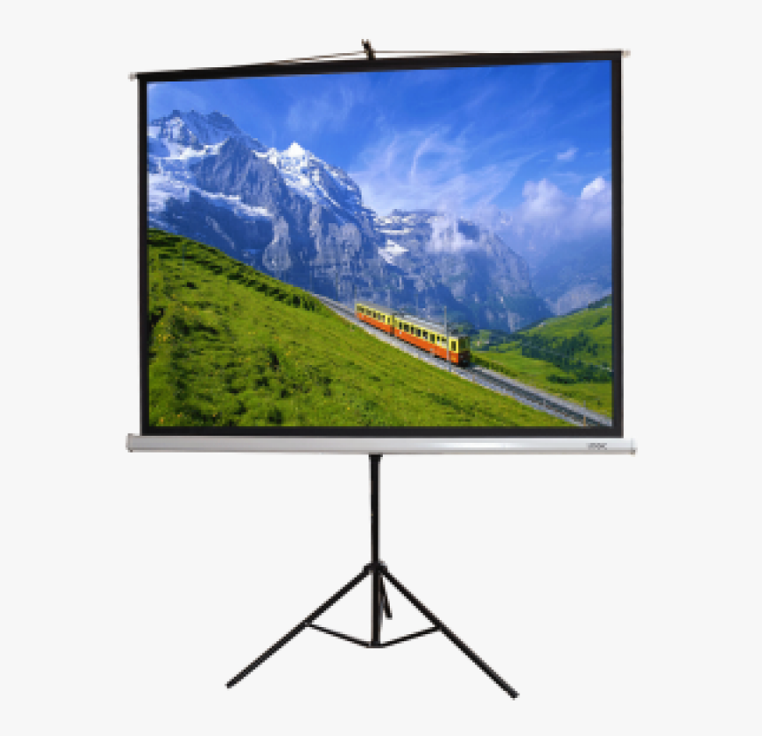 Tripod Projector Screen - Darjeeling Tour, HD Png Download, Free Download