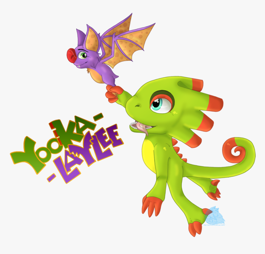 Yooka Laylee - Cartoon, HD Png Download, Free Download