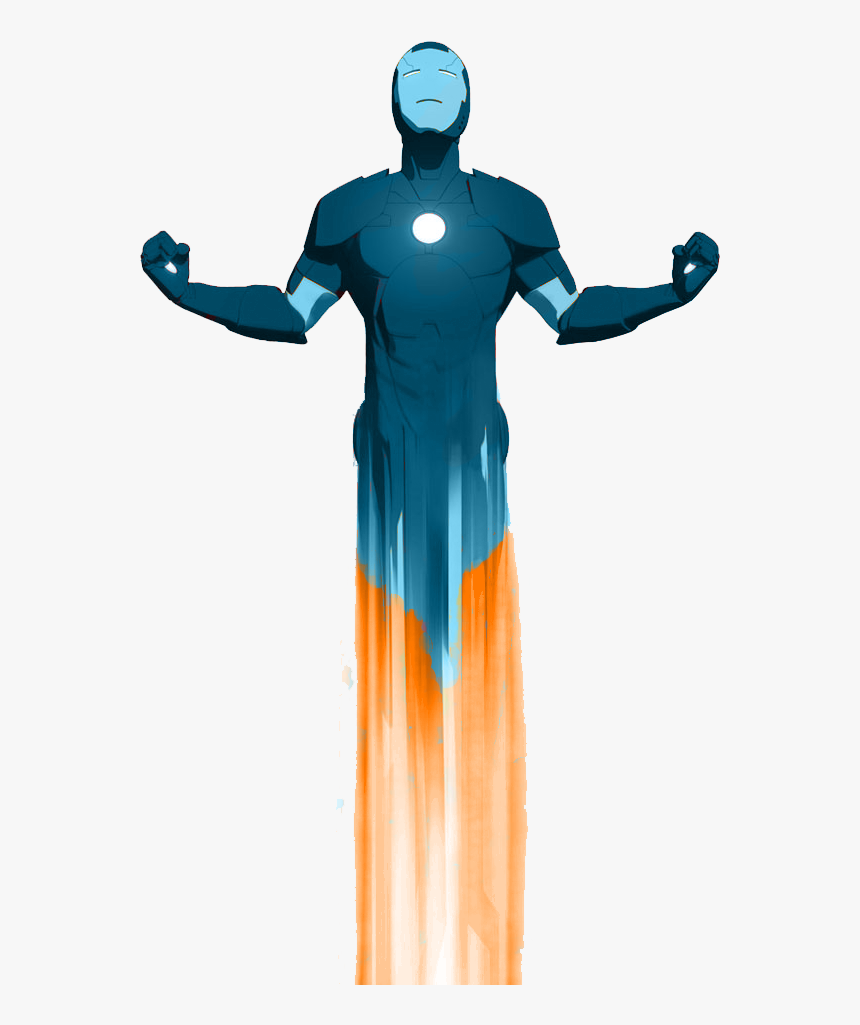 Iron Man Flying Png, Transparent Png, Free Download
