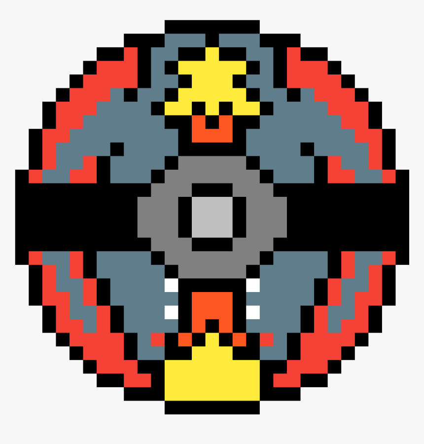 Deadpool Logo Pixel Art, HD Png Download, Free Download