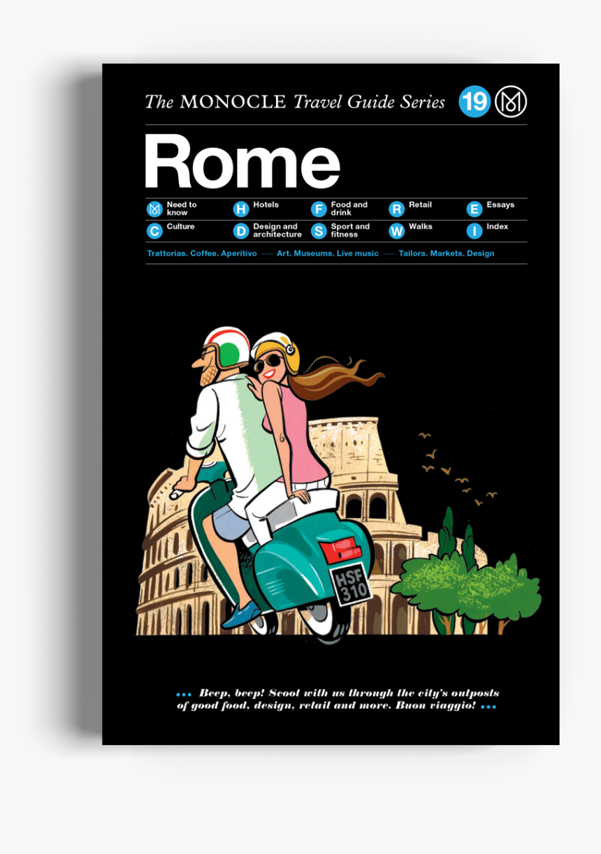 The Monocle Travel Guide Series Rome"
 Class= - Monocle Rome, HD Png Download, Free Download