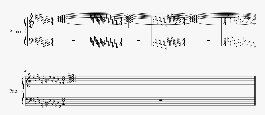 Ties Don"t Break At Key And Time Signatures - Sheet Music, HD Png Download, Free Download