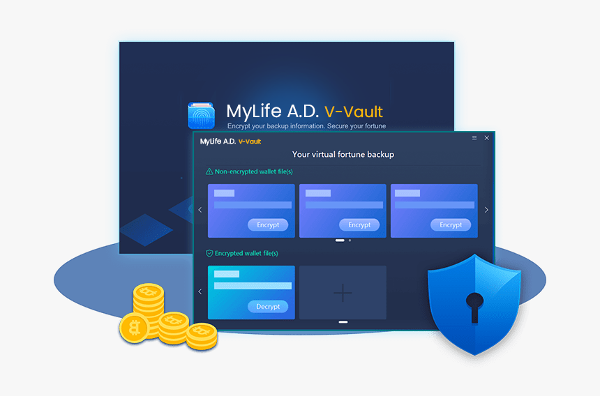 Mylifead V-vault - Virtual Vault, HD Png Download, Free Download