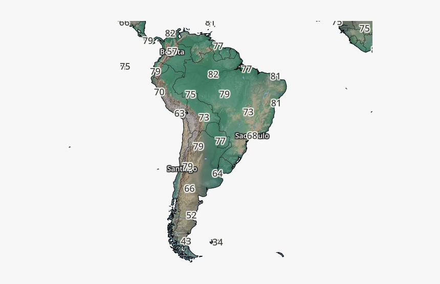 South America Map, HD Png Download, Free Download