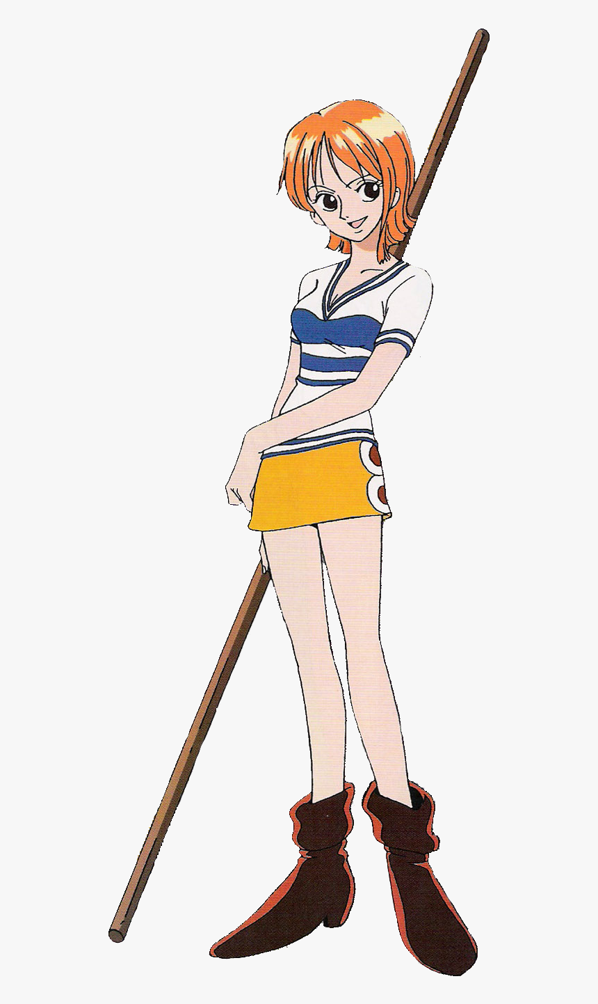 The One Piece Wiki One Piece Nami Then And Now Hd Png Download Kindpng