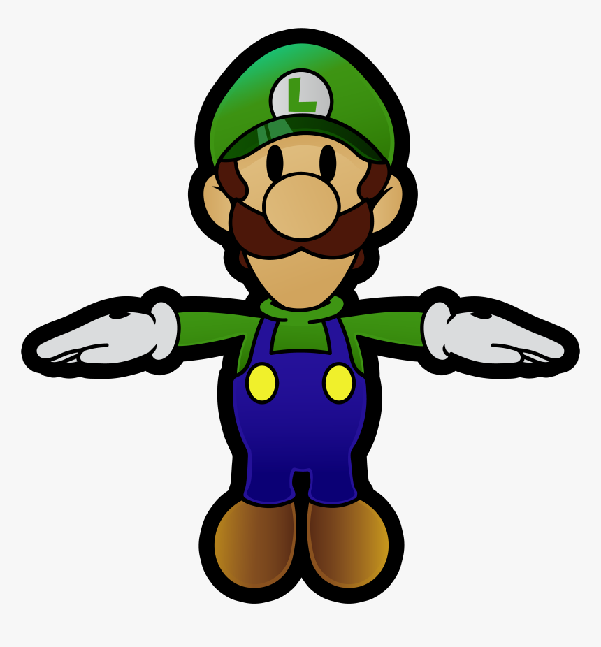 Luigi Irl - Cartoon - Weegee Meme Transparent Background, HD Png Download, Free Download