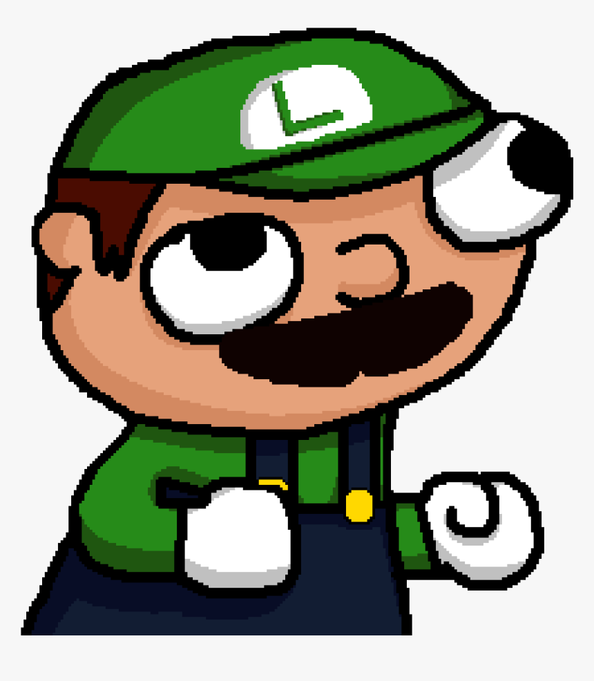 Transparent Weegee Luigi Png - Fsjal Mario, Png Download, Free Download