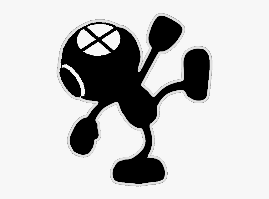 Mr Game And Watch Png, Transparent Png, Free Download