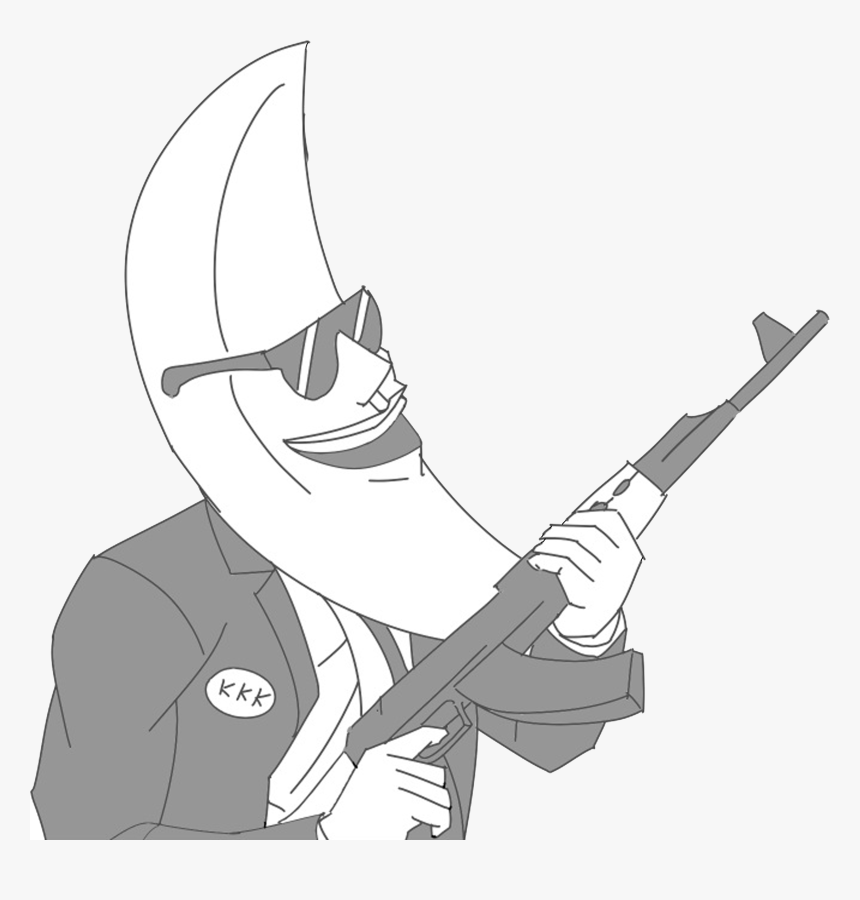 Moonman - Moon Man With Gun, HD Png Download, Free Download