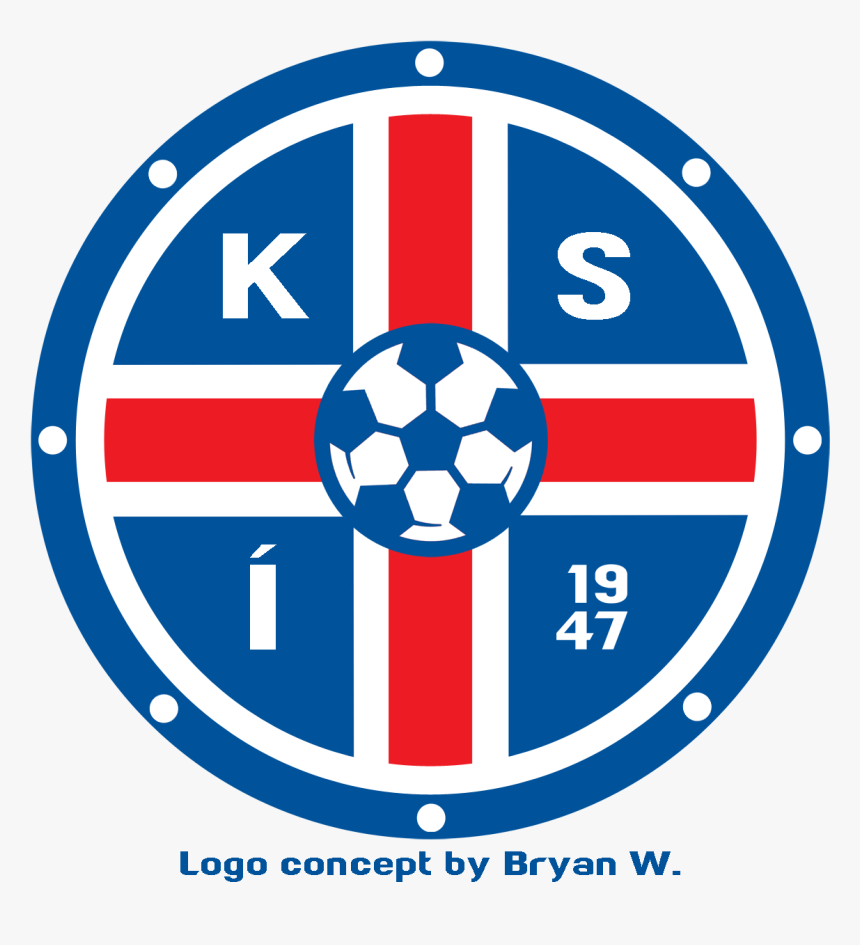 Iceland Ksi Redesign - Iceland Football Logo Png, Transparent Png, Free Download