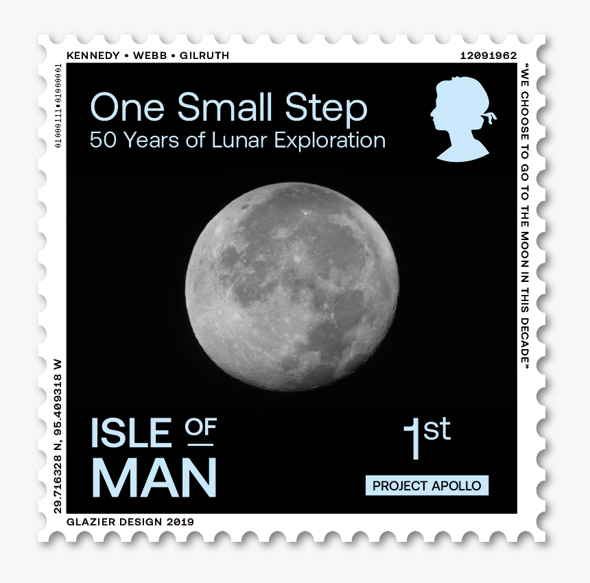 50th Moon Landing Stamps, HD Png Download, Free Download