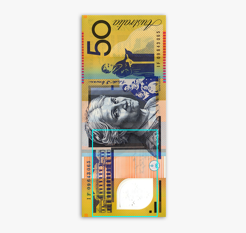 Edith Cowan 50 Dollar Note, HD Png Download, Free Download