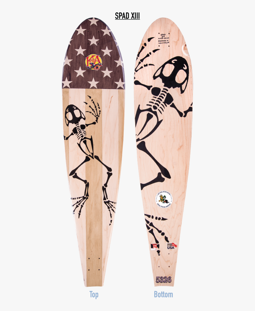 Navy Seal Bone Frog Longboard - Surfboard, HD Png Download, Free Download