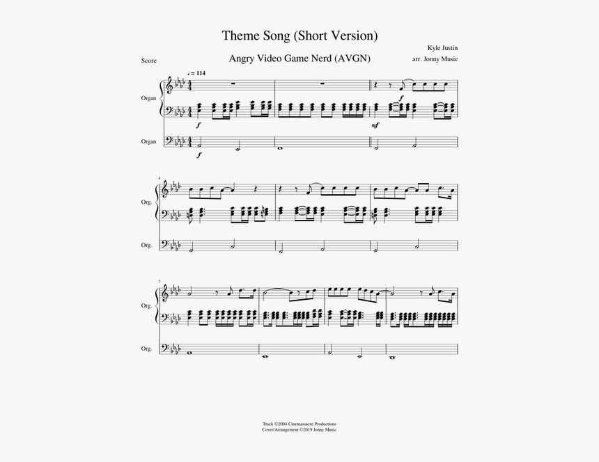 Xenogenesis Sheet Music, HD Png Download, Free Download