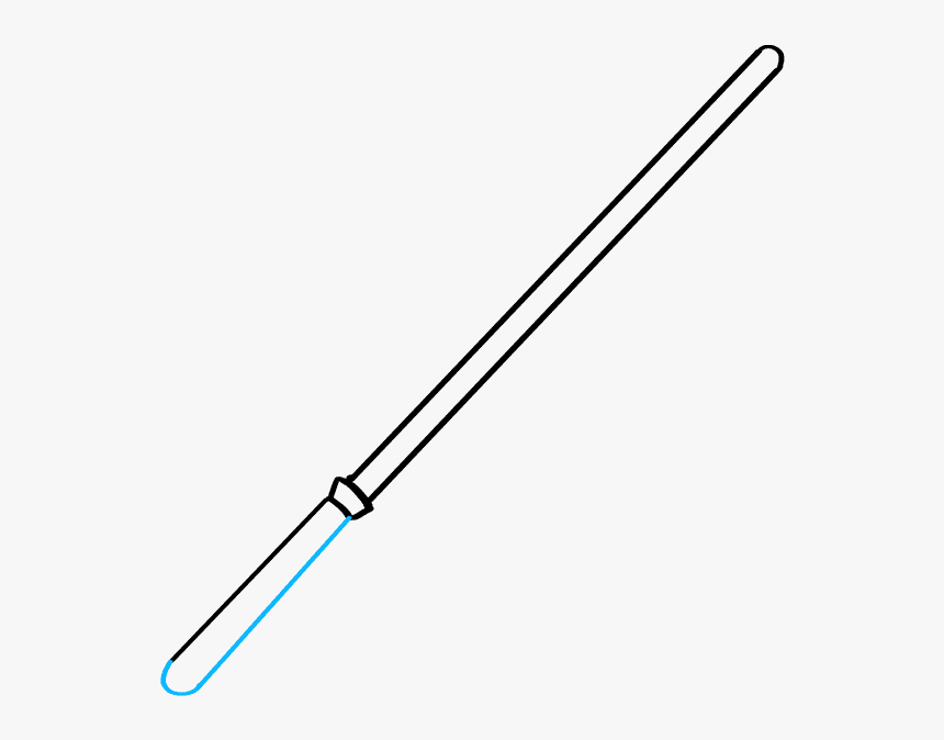 How To Draw Lightsaber - Tibetan Time Stick, HD Png Download, Free Download