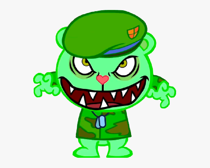 Villains Wiki - Flippy Happy Tree Friends, HD Png Download, free png downlo...
