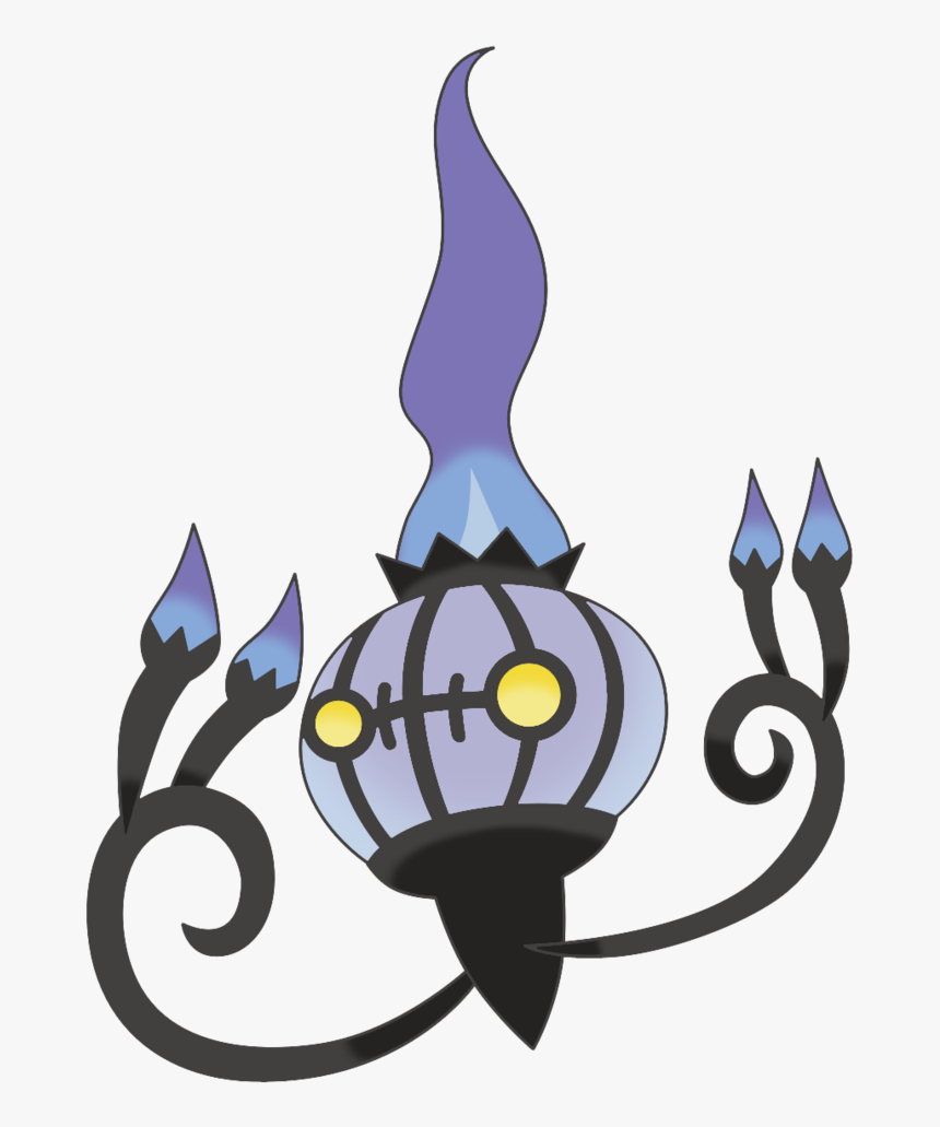 Chandelure By Draken Leader-d5eyh8i - Chandelure Transparent Background, HD Png Download, Free Download