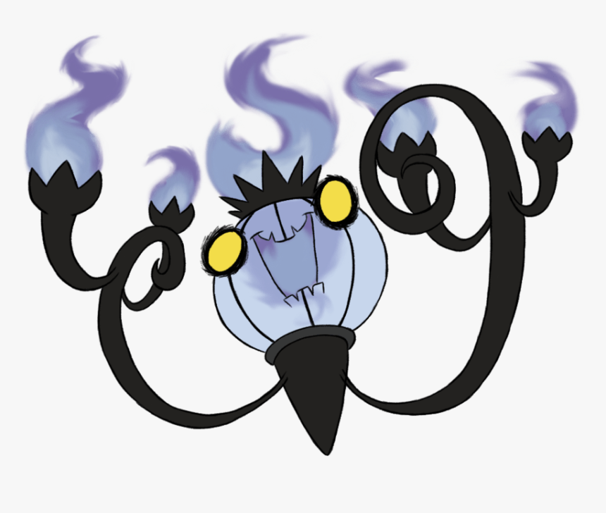 609 Chandelure By Winter Freak-d35yyqy - Chandelure Pokemon X, HD Png Download, Free Download