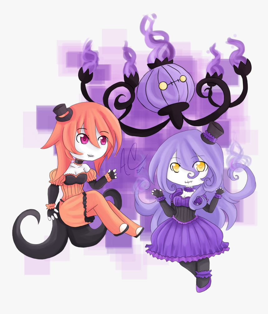 My Two Chandelure Gijinkas, HD Png Download, Free Download