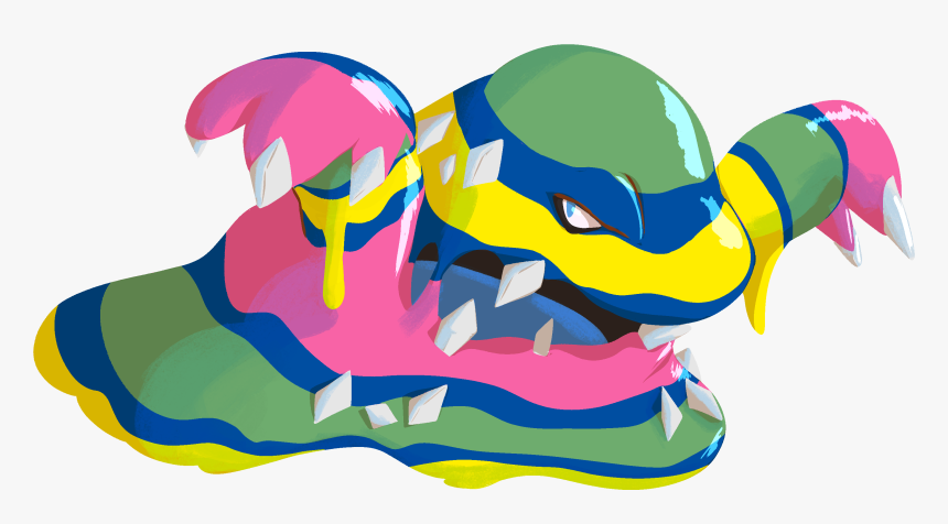 Alolan Muk Transparent Clipart , Png Download, Png Download, Free Download