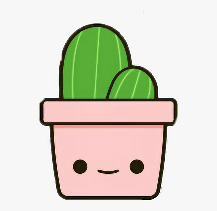 #cartoons #cactus #kawaii #nature #derpy #derp #freetoedit, HD Png Download, Free Download