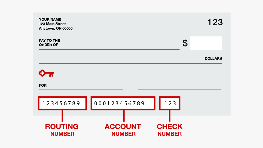 Deposit number