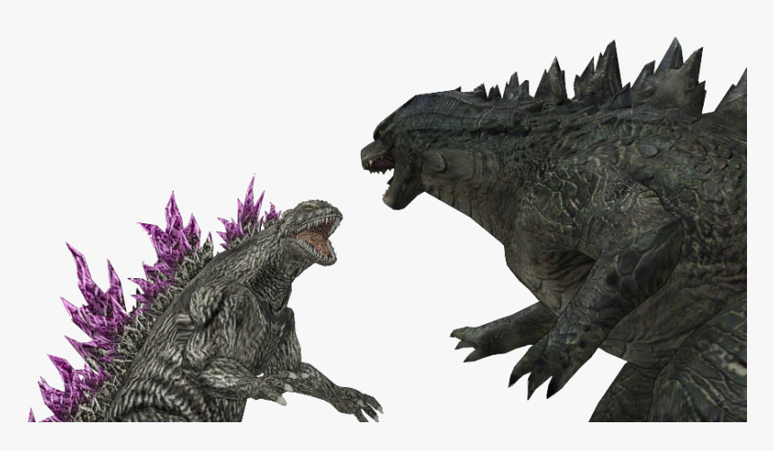 Godzilla 2014 Vs Godzilla 2000 By Sonichedgehog2, HD Png Download, Free Download