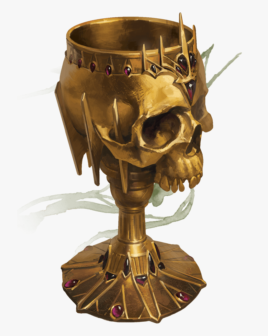 Tomb Of Annihilation Skull Chalice , Png Download, Transparent Png ...