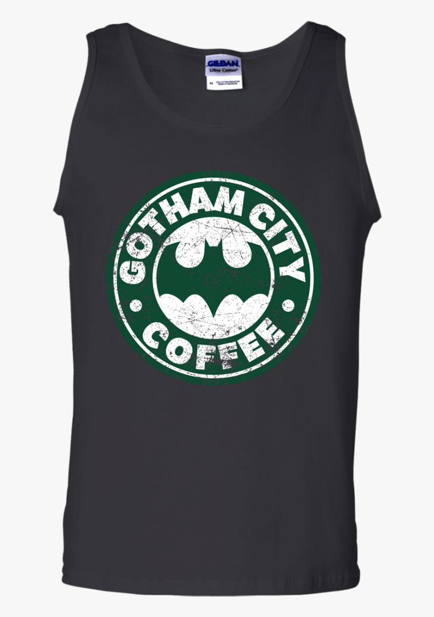 Gotham City Coffee Tee Apparel Teepeat"
 Class=, HD Png Download, Free Download