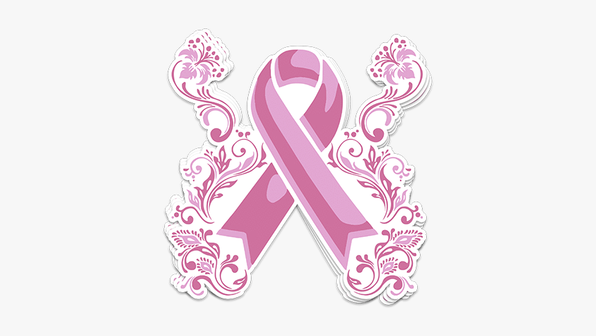 Pink Cancer Ribbon Png, Transparent Png, Free Download