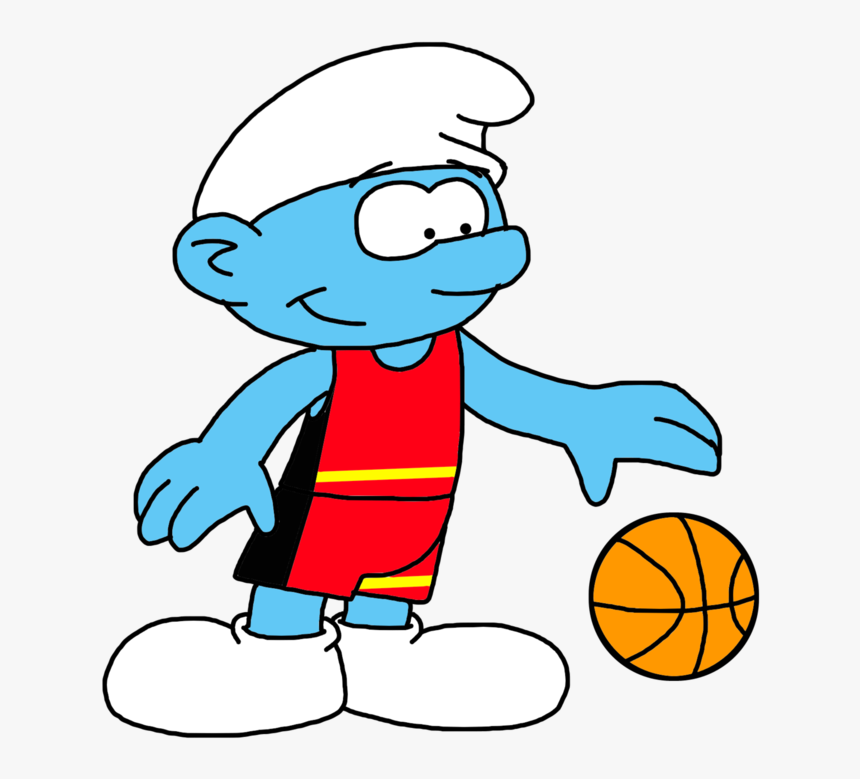 Smurf Playing Basketball At 2016 Olympic Games By Marcospower1996, HD Png Download, Free Download