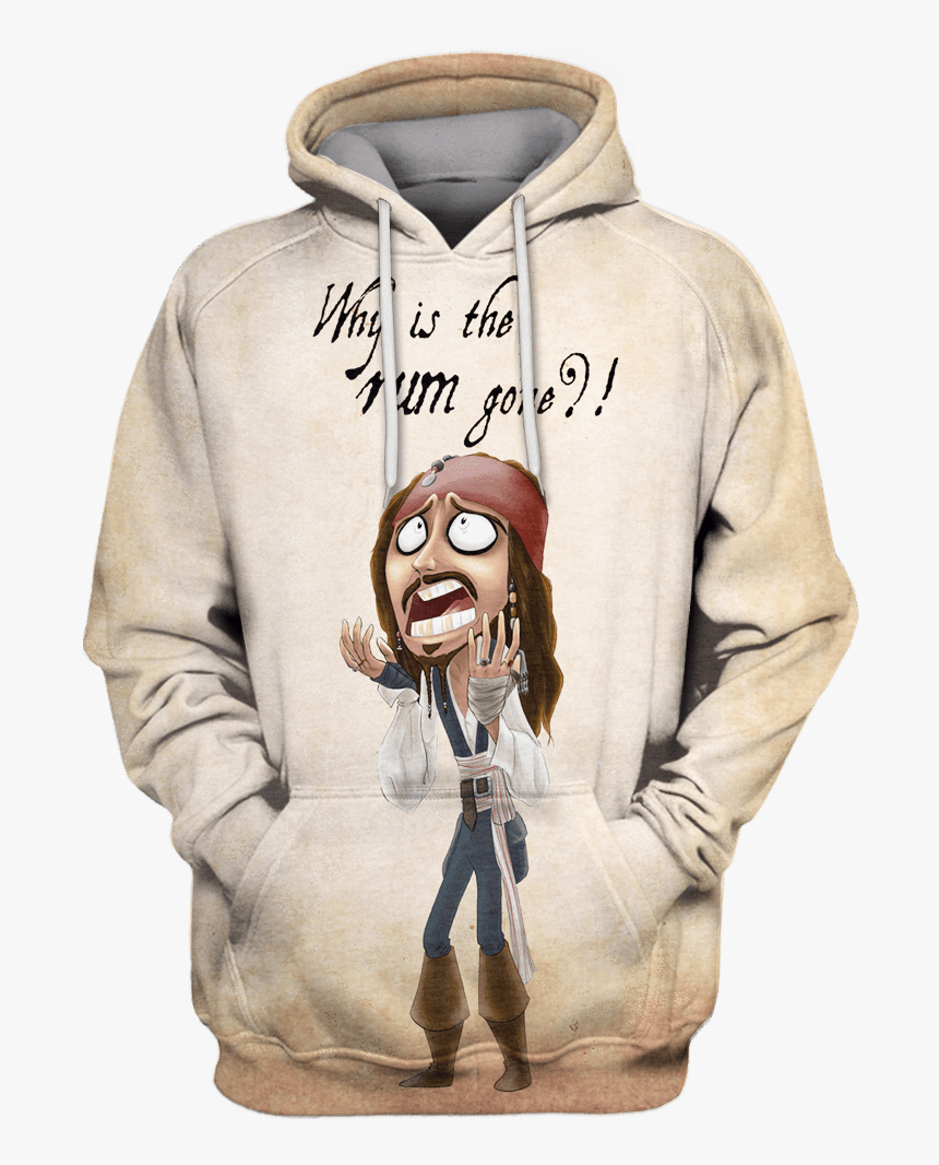 Gearhuman 3d -pirates Of The Caribbean Hoodies, HD Png Download, Free Download