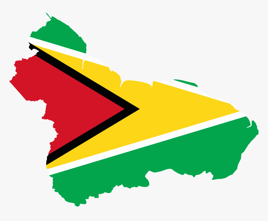 Flag Map Of Greater Guyana, HD Png Download, Free Download