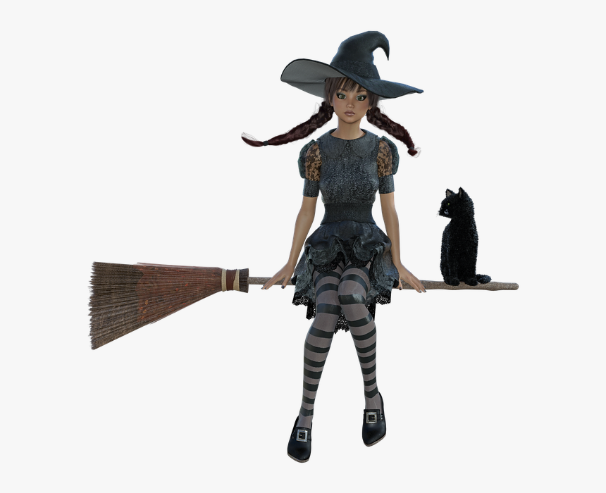 Transparent Witch Broom Png - Witch, Png Download, Free Download